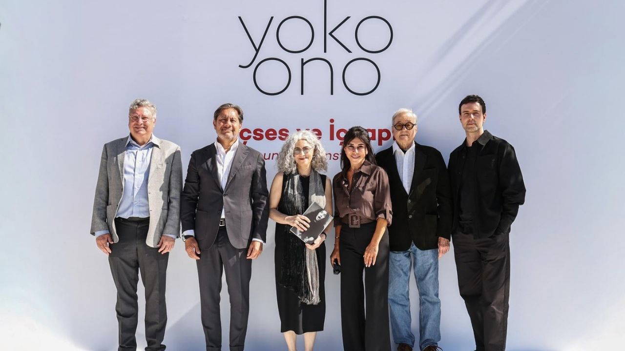 Yoko Ono'nun Türkiye'deki en kapsamlı sergisi SSM'de açıldı