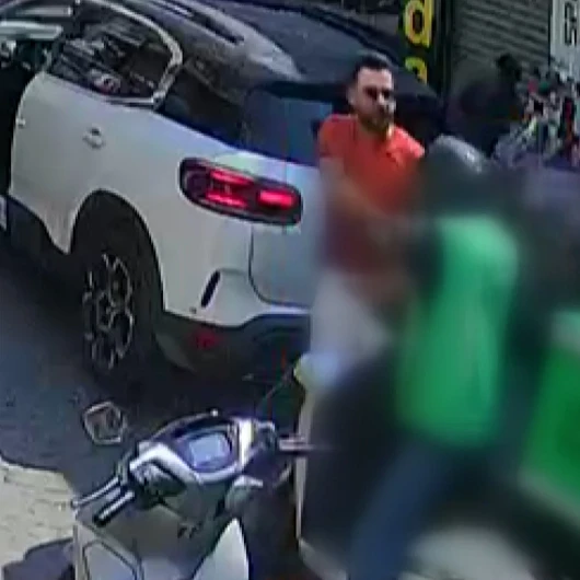Yol Verme Tartışması Motokurye Tokadıyla Bitti: 180 Bin TL Ceza