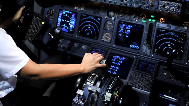 Yolcu uçaklarının rotasına giren pilota kule fırça attı