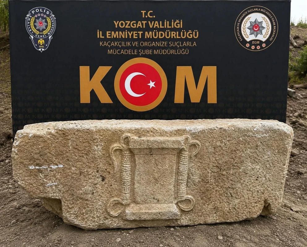 Yozgat'ta Roma dönemi lahiti ele geçirildi: 2 bin yıllık tarihi eser evde bulundu