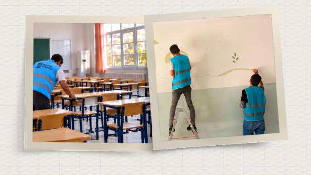 Yükümlüler 2.779 Okulu Eğitime Hazırladı