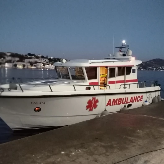 Yunan Adasından Deniz Ambulansıyla Bodrum'a: Minik Çocuk Apandisit Ameliyatıyla Sağlığına Kavuştu