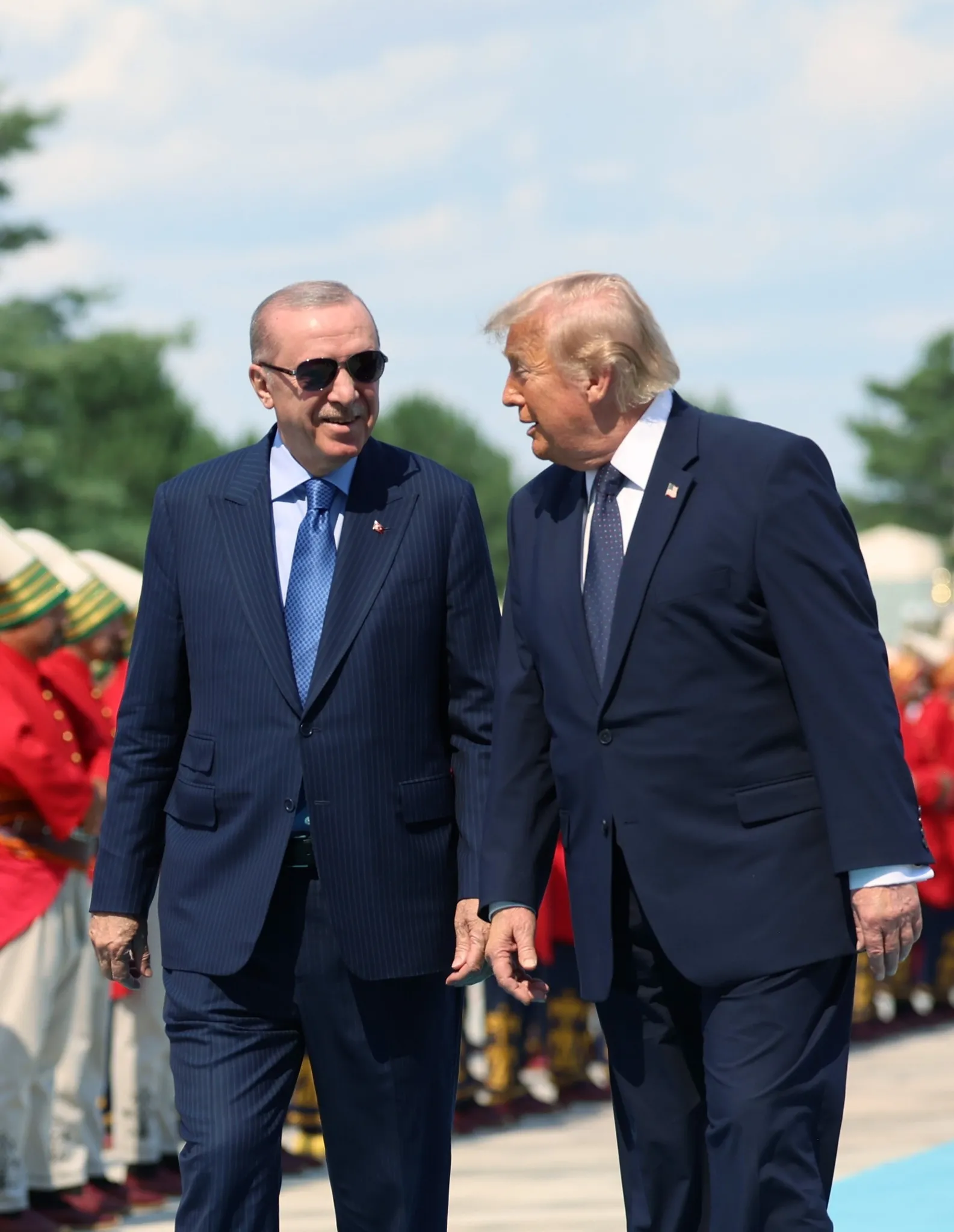 Yunan basını Erdoğan-Trump görüşmesine manşet ayırdı