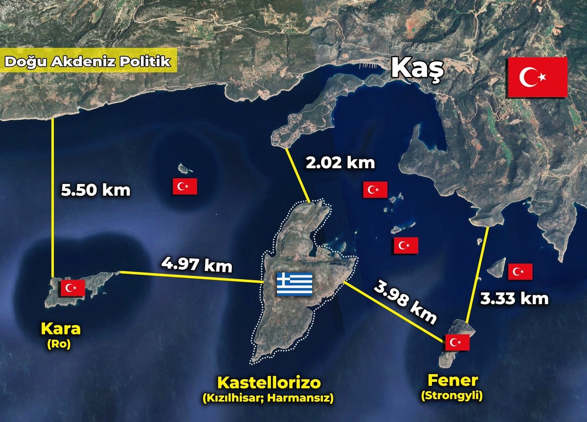 Yunanistan'ın Antalya Yakınındaki Karaada'ya Asker Yerleştirmesi Gerilimi Artırıyor
