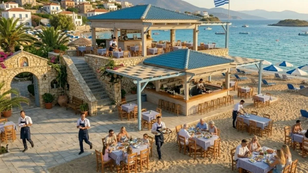 Yunanistan'da turizm çalışanları 24 saatlik grevde: 'Günde 13 saat çalışıyoruz