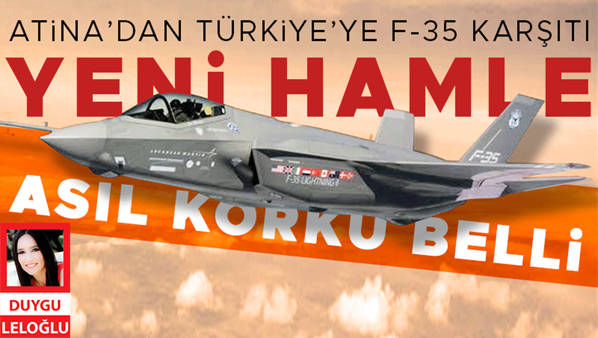 Yunanistan'dan Türkiye'nin F-35 Alımına Karşı Lobisini Devreye Sokma Hamlesi