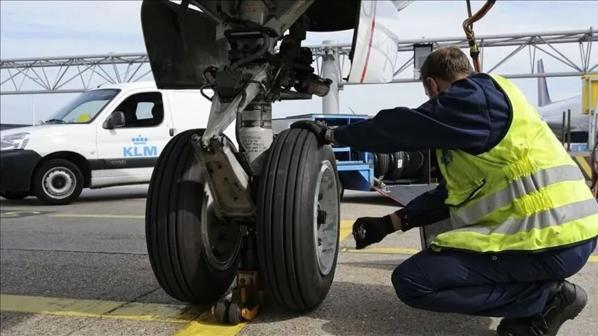 Yunuseli Havaalanı'nda iniş takımı alarmı: Pilot acil iniş istedi, ekipler seferber oldu