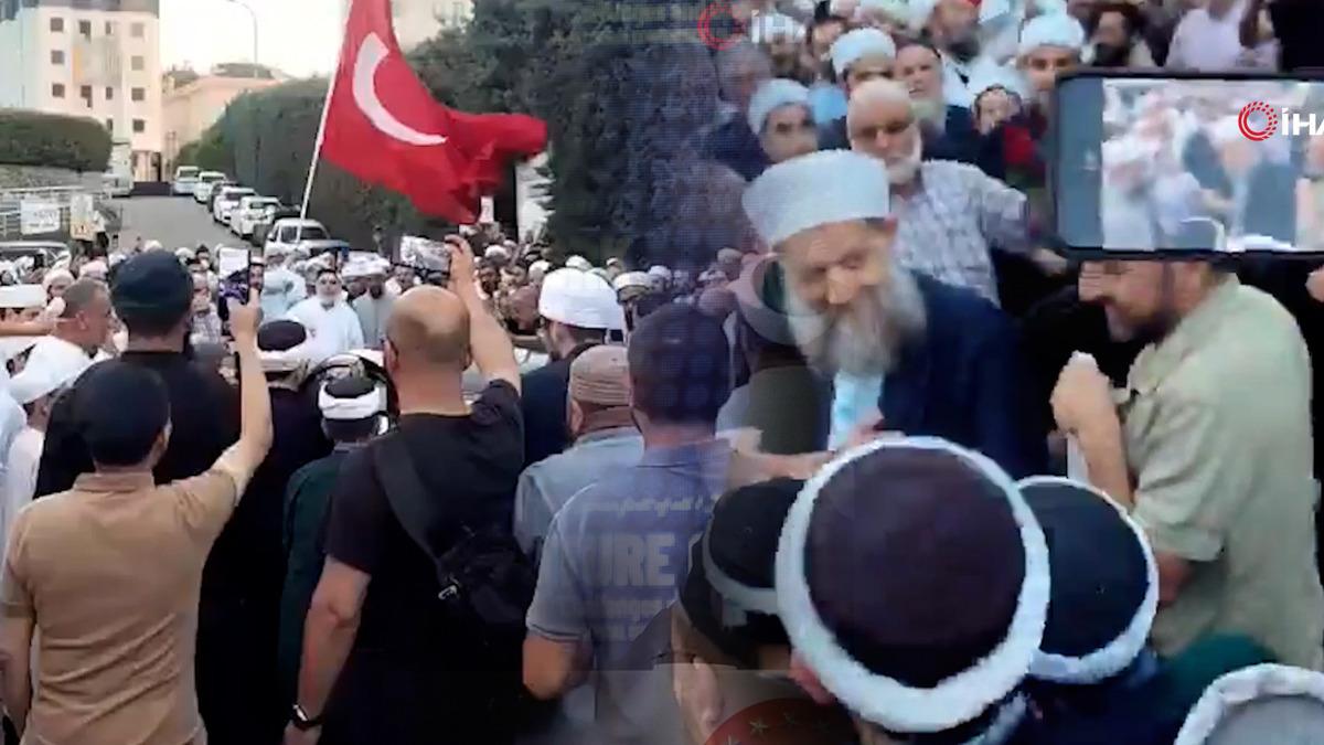 Yusuf Ziya Gümüşel tahliye oldu, tekbirlerle karşılandı