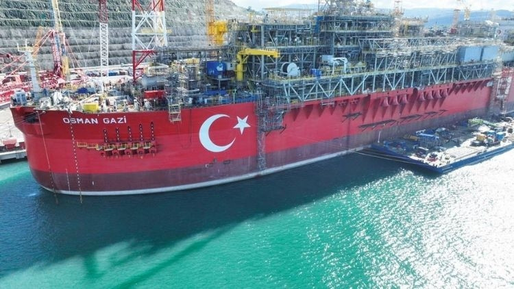 Yüzen Fabrika Osman Gazi: Karadeniz Gazını İşleyecek
