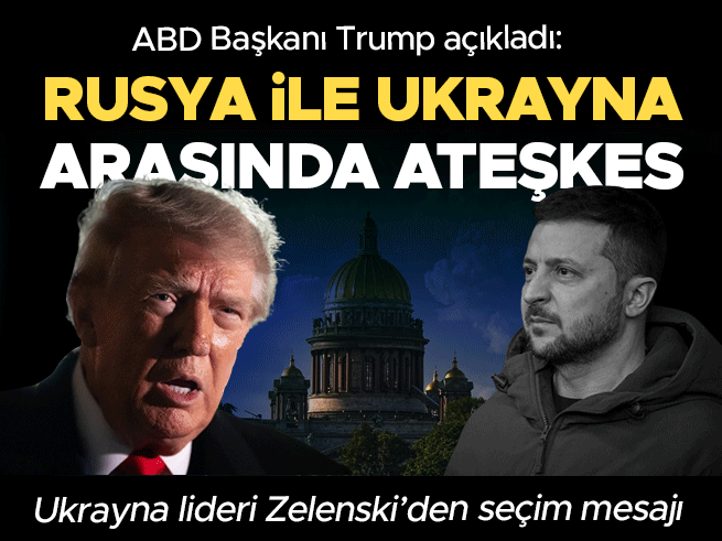 Zelenski'den Rusya'ya 'Seçim Ateşkesi' Önerisi