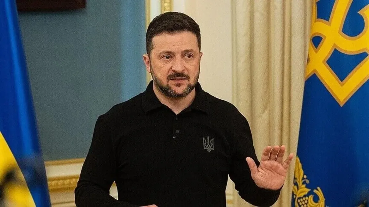 Zelenskiy'in Uçağı İHA Tehdidinden Kıl Payı Kurtuldu