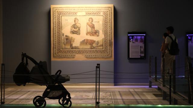 Zeugma Mozaik Müzesi bayram tatilinde 49 bin 733 ziyaretçi çekti