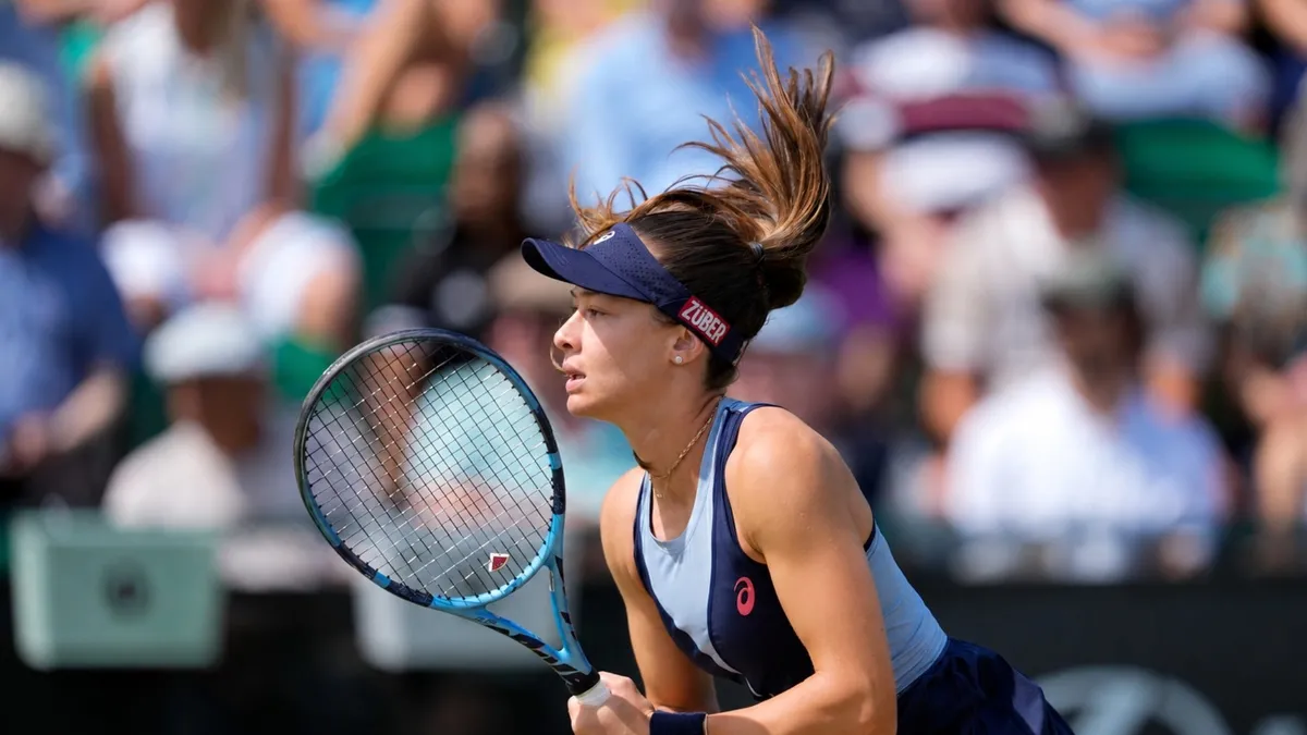 Zeynep Sönmez, Eastbourne Açık'ta Çeyrek Finale Yükseldi