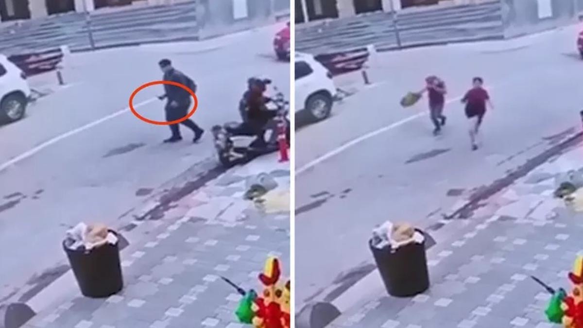 Zeytinburnu'nda bıçaklı saldırgan ilkokul öğrencilerini kovaladı