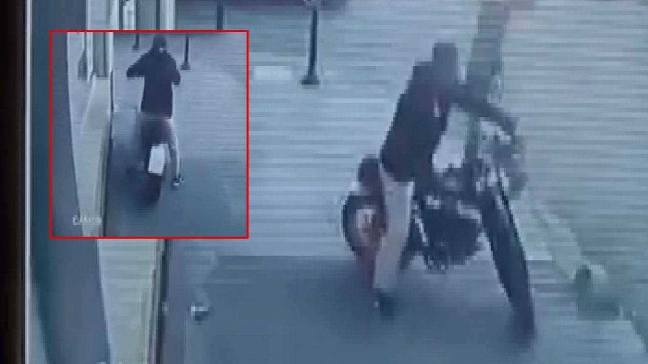 Zeytinburnu'nda Elektrikli Bisiklet Hırsızlığı Kamerada