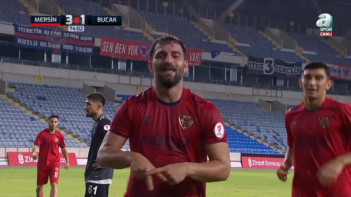 Ziraat Türkiye Kupası'nda gol yağmuru: Yeni Mersin İY 5-1 ile turladı