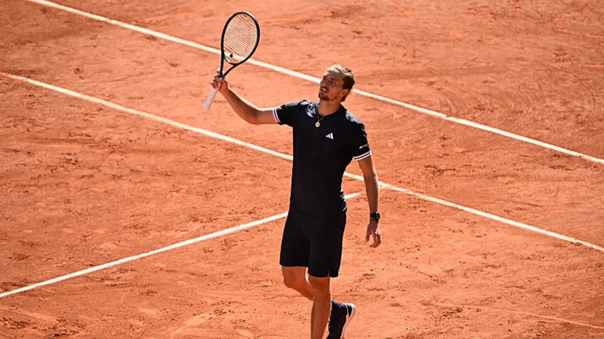 Zverev, Roland Garros'ta İkinci Finaline Yükseldi